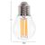 ΛΑΜΠΤΗΡΑΣ HM4046.01 LED FILAMENT 6W E27 2700K ΔΙΑΦΑΝΟ DIMMABLE - ΦΩΤΙΣΜΟΣ ΟΙΚΟΝΟΜΙΑΣ στο Milonadakis.gr