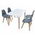 Σετ Τραπεζαρίας Loft Plus Grey Randy 5τμχ 120Χ80X72εκ. - ΤΡΑΠΕΖΑΡΙΕΣ στο Milonadakis.gr