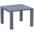 VEGAS DARK GREY 100X100/140Χ75εκ. ΕΠΕΚΤ. ΤΡΑΠΕΖΙ ΠΟΛ/ΝΙΟΥ - ΤΡΑΠΕΖΙΑ ΕΞ. ΧΩΡΟΥ στο Milonadakis.gr
