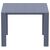 VEGAS DARK GREY 100X100/140Χ75εκ. ΕΠΕΚΤ. ΤΡΑΠΕΖΙ ΠΟΛ/ΝΙΟΥ - ΤΡΑΠΕΖΙΑ ΕΞ. ΧΩΡΟΥ στο Milonadakis.gr