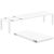 VEGAS WHITE 100X260/300Χ75εκ. ΕΠΕΚΤ.ΤΡΑΠΕΖΙ ΠΟΛ/ΝΙΟΥ - ΤΡΑΠΕΖΙΑ ΕΞ. ΧΩΡΟΥ στο Milonadakis.gr