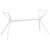 AIR ΒΑΣΗ WHITE XL 158,5X58X72,5εκ. ΠΟΛ/ΝΙΟΥ - ΒΑΣΕΙΣ ΤΡΑΠΕΖΙΩΝ στο Milonadakis.gr