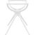 AIR ΒΑΣΗ WHITE SMALL 58X58X72,5εκ. ΠΟΛ/ΝΙΟΥ - ΒΑΣΕΙΣ ΤΡΑΠΕΖΙΩΝ στο Milonadakis.gr