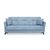 AMELIA BLUE GREY ΥΦΑΣΜΑ 3ΘΕΣΙΟΣ ΚΑΝΑΠΕΣ/ΚΡΕΒΑΤΙ ΜΕ ΑΠΟΘ.ΧΩΡΟ 210X80εκ. - ΚΑΝΑΠΕΔΕΣ-ΣΑΛΟΝΙΑ στο Milonadakis.gr