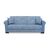 ANGEL BLUE GREY ΥΦΑΣΜΑ 3ΘΕΣΙΟΣ ΚΑΝΑΠΕΣ/ΚΡΕΒΑΤΙ ΜΕ ΑΠΟΘ.ΧΩΡΟ 210X80εκ. - ΚΑΝΑΠΕΔΕΣ-ΣΑΛΟΝΙΑ στο Milonadakis.gr