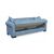 ANGEL BLUE GREY ΥΦΑΣΜΑ 3ΘΕΣΙΟΣ ΚΑΝΑΠΕΣ/ΚΡΕΒΑΤΙ ΜΕ ΑΠΟΘ.ΧΩΡΟ 210X80εκ. - ΚΑΝΑΠΕΔΕΣ-ΣΑΛΟΝΙΑ στο Milonadakis.gr
