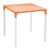 MANGO ALU.ORANGE 72Χ72Χ72εκ. ΤΡΑΠΕΖΙ - ΤΡΑΠΕΖΙΑ ΕΞ. ΧΩΡΟΥ στο Milonadakis.gr