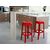 FOX 75εκ.(Σ2)ΣΚΑΜΠΟ GLOSSY RED - ΣΚΑΜΠΟ ΜΠΑΡ στο Milonadakis.gr