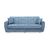 ELVA BLUE GREY ΥΦΑΣΜΑ 3ΘΕΣΙΟΣ ΚΑΝΑΠΕΣ/ΚΡΕΒΑΤΙ ΜΕ ΑΠΟΘ.ΧΩΡΟ 210X80εκ. - ΚΑΝΑΠΕΔΕΣ-ΣΑΛΟΝΙΑ στο Milonadakis.gr