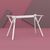 MAX ΒΑΣΗ WHITE MEDIUM 117X58X72εκ. ΠΟΛ/ΝΙΟΥ - ΒΑΣΕΙΣ ΤΡΑΠΕΖΙΩΝ στο Milonadakis.gr