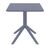 SKY DARK GREY 70X70X74εκ. ΤΡΑΠΕΖΙ ΠΟΛ/ΝΙΟΥ - ΤΡΑΠΕΖΙΑ ΕΞ. ΧΩΡΟΥ στο Milonadakis.gr