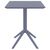 SKY DARK GREY 60Χ60X74εκ. ΤΡΑΠΕΖΙ ΠΤΥΣ/ΝΟ ΠΟΛ/ΝΙΟΥ - ΤΡΑΠΕΖΙΑ ΕΞ. ΧΩΡΟΥ στο Milonadakis.gr