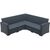 MONACO DARK GREY ΓΩΝΙΑ 207Χ207Χ79εκ. ΠΟΛ/ΝΙΟΥ - ΚΑΝΑΠΕΔΕΣ στο Milonadakis.gr