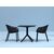 SKY BLACK 80X80X74εκ. ΤΡΑΠΕΖΙ ΠΟΛ/ΝΙΟΥ - ΤΡΑΠΕΖΙΑ ΕΞ. ΧΩΡΟΥ στο Milonadakis.gr
