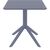 SKY DARK GREY 70X70X74εκ. ΤΡΑΠΕΖΙ ΠΟΛ/ΝΙΟΥ - ΤΡΑΠΕΖΙΑ ΕΞ. ΧΩΡΟΥ στο Milonadakis.gr