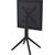 SKY BLACK 60Χ60X74εκ. ΤΡΑΠΕΖΙ ΠΤΥΣ/ΝΟ ΠΟΛ/ΝΙΟΥ - ΤΡΑΠΕΖΙΑ ΕΞ. ΧΩΡΟΥ στο Milonadakis.gr