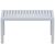 OCEAN SILVER GREY ΤΡΑΠΕΖΙ 90Χ45Χ45εκ. ΠΟΛ/ΝΙΟΥ - ΤΡΑΠΕΖΙΑ ΕΞ. ΧΩΡΟΥ στο Milonadakis.gr