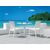 RIVA ΤΡΑΠΕΖΙ 70Χ70Χ74εκ. WHITE/BEPZAΛIT ΠΟΛ/ΝΙΟΥ - ΤΡΑΠΕΖΙΑ ΕΞ. ΧΩΡΟΥ στο Milonadakis.gr