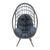NEST32 JUNIOR ΑΝΘΡΑΚΙ 80Χ68Χ138εκ. ΠΟΛΥΘΡΟΝΑ ΜΕΤΑΛΛΙΚΗ - ΚΟΥΝΙΕΣ - ΦΩΛΙΕΣ στο Milonadakis.gr