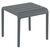 PARIS DARK GREY ΤΡΑΠΕΖΙ 42X41X40εκ. ΠΟΛ/ΝΙΟΥ - ΤΡΑΠΕΖΙΑ ΕΞ. ΧΩΡΟΥ στο Milonadakis.gr
