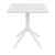 SKY WHITE 70X70X74εκ. ΤΡΑΠΕΖΙ ΠΟΛ/ΝΙΟΥ - ΤΡΑΠΕΖΙΑ ΕΞ. ΧΩΡΟΥ στο Milonadakis.gr