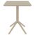 SKY TAUPE 60Χ60X74εκ. ΤΡΑΠΕΖΙ ΠΤΥΣ/ΝΟ ΠΟΛ/ΝΙΟΥ - ΤΡΑΠΕΖΙΑ ΕΞ. ΧΩΡΟΥ στο Milonadakis.gr