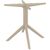 SKY TAUPE ΒΑΣΗ 80X80X73εκ. ΠΟΛ/ΝΙΟΥ - ΒΑΣΕΙΣ ΤΡΑΠΕΖΙΩΝ στο Milonadakis.gr