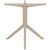 SKY TAUPE ΒΑΣΗ 80X80X73εκ. ΠΟΛ/ΝΙΟΥ - ΒΑΣΕΙΣ ΤΡΑΠΕΖΙΩΝ στο Milonadakis.gr