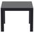 VEGAS BLACK 100X100/140Χ75εκ. ΕΠΕΚΤ.ΤΡΑΠΕΖΙ ΠΟΛ/ΝΙΟΥ - ΤΡΑΠΕΖΙΑ ΕΞ. ΧΩΡΟΥ στο Milonadakis.gr