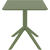 SKY OLIVE GREEN 70X70X74εκ. ΤΡΑΠΕΖΙ ΠΟΛ/ΝΙΟΥ - ΤΡΑΠΕΖΙΑ ΕΞ. ΧΩΡΟΥ στο Milonadakis.gr
