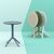 SKY OLIVE GREEN Φ60X74εκ. ΤΡΑΠΕΖΙ ΠΤΥΣ/ΝΟ ΠΟΛ/ΝΙΟΥ - ΤΡΑΠΕΖΙΑ ΕΞ. ΧΩΡΟΥ στο Milonadakis.gr