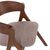 ΚΑΡΕΚΛΑ NEKKER HM9739.02 RUBBERWOOD ΣΕ ΚΑΡΥΔΙ-ΓΚΡΙ ΥΦΑΣΜΑ ΚΑΘΙΣΜΑ 56x55x78Yεκ. - ΚΑΡΕΚΛΕΣ - ΠΟΛΥΘΡΟΝΕΣ ΕΣ. στο Milonadakis.gr