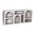 ΜΠΟΥΦΕΣ HANDYR HM9705 ΜΑΣΙΦ ΞΥΛΟ MANGO ΣΕ ΛΕΥΚΟ ΧΡΩΜΑ 165x35x75Yεκ. - ΜΠΟΥΦΕΔΕΣ-ΚΟΝΣΟΛΕΣ στο Milonadakis.gr