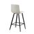 Σκαμπό Μπάρ 4τμχ Nero Off White Ύφασμα 47x49x72-104εκ. - ΣΚΑΜΠΟ ΜΠΑΡ στο Milonadakis.gr