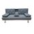 REST GREY ΥΦΑΣΜΑ ΚΑΝΑΠΕΣ-ΚΡΕΒΑΤΙ 168X88εκ. - ΚΑΝΑΠΕΔΕΣ-ΣΑΛΟΝΙΑ στο Milonadakis.gr