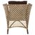 ΠΟΛΥΘΡΟΝΑ ΕΞΩΤ.ΧΩΡΟΥ HM6111 SILMAR-RATTAN ΚΑΦΕ ΚΑΙ ΦΥΣΙΚΟ-ΜΑΞΙΛΑΡΙΑ ΚΑΦΕ 82x76x85Υεκ - ΚΑΡΕΚΛΕΣ - ΠΟΛΥΘΡΟΝΕΣ στο Milonadakis.gr