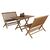 ΣΕΤ ΤΡΑΠΕΖΑΡΙΑΣ ΕΞΩΤ. ΧΩΡΟΥ 3ΤΜΧ KENDALL HM11952 ΜΑΣΙΦ ΞΥΛΟ TEAK ΦΥΣΙΚΟ - ΣΕΤ ΤΡΑΠΕΖΑΡΙΕΣ στο Milonadakis.gr