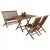 ΣΕΤ ΤΡΑΠΕΖΑΡΙΑΣ ΕΞΩΤ. ΧΩΡΟΥ 4ΤΜΧ KENDALL HM11953 ΜΑΣΙΦ ΞΥΛΟ TEAK ΦΥΣΙΚΟ - ΣΕΤ ΤΡΑΠΕΖΑΡΙΕΣ στο Milonadakis.gr