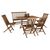 ΣΕΤ ΤΡΑΠΕΖΑΡΙΑΣ ΕΞΩΤ. ΧΩΡΟΥ 6ΤΜΧ KENDALL HM11954 ΜΑΣΙΦ ΞΥΛΟ TEAK ΦΥΣΙΚΟ - ΣΕΤ ΤΡΑΠΕΖΑΡΙΕΣ στο Milonadakis.gr