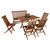 ΣΕΤ ΤΡΑΠΕΖΑΡΙΑΣ ΕΞΩΤ. ΧΩΡΟΥ 6ΤΜΧ KENDALL HM11954 ΜΑΣΙΦ ΞΥΛΟ TEAK ΦΥΣΙΚΟ - ΣΕΤ ΤΡΑΠΕΖΑΡΙΕΣ στο Milonadakis.gr