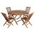 ΣΕΤ ΤΡΑΠΕΖΑΡΙΑΣ ΕΞΩΤ. ΧΩΡΟΥ 5ΤΜΧ KENDALL HM11956 ΜΑΣΙΦ ΞΥΛΟ TEAK ΦΥΣΙΚΟ - ΣΕΤ ΤΡΑΠΕΖΑΡΙΕΣ στο Milonadakis.gr