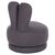 ΣΚΑΜΠΟ ΜΕ ΠΛΑΤΗ ΠΕΡΙΣΤΡΕΦΟΜΕΝΟ FRIVO HM9774.01 ΓΚΡΙ TEDDY ΥΦΑΣΜΑ 51x51x61Υεκ - ΠΟΥΦ - ΣΚΑΜΠΟ - ΜΠΑΟΥΛΟ στο Milonadakis.gr