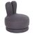 ΣΚΑΜΠΟ ΜΕ ΠΛΑΤΗ ΠΕΡΙΣΤΡΕΦΟΜΕΝΟ FRIVO HM9774.01 ΓΚΡΙ TEDDY ΥΦΑΣΜΑ 51x51x61Υεκ - ΠΟΥΦ - ΣΚΑΜΠΟ - ΜΠΑΟΥΛΟ στο Milonadakis.gr