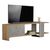 ΕΠΙΠΛΟ ΤΗΛΕΟΡΑΣΗΣ HENRIETTE HM8900.13 ΜΕΛΑΜΙΝΗ ΚΑΡΥΔΙ-STONE TEXTURE 120x28,5x39Υεκ. - ΕΠΙΠΛΑ ΤΗΛΕΟΡΑΣΗΣ στο Milonadakis.gr