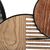 ΚΑΘΡΕΠΤΗΣ ΤΟΙΧΟΥ ΣΤΡΟΓΓΥΛΟΣ DAVION HM4217 MDF-BLACK METAL 123x5x63Υεκ. - ΚΑΘΡΕΠΤΕΣ στο Milonadakis.gr