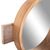ΚΑΘΡΕΠΤΗΣ ΤΟΙΧΟΥ ΣΤΡΟΓΓΥΛΟΣ SCUTTLE HM4222 FIR WOOD&MDF-BLACK METAL 80x6,5x30,5Υεκ. - ΚΑΘΡΕΠΤΕΣ στο Milonadakis.gr