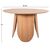 ΤΡΑΠΕΖΙ ΣΤΡΟΓΓΥΛΟ DENTY HM9612.01 MDF ΜΕ ΚΑΠΛΑΜΑ ΔΡΥΟΣ-ΧΡΩΜΑ ΔΡΥΟΣ Φ120x75Υεκ. - ΤΡΑΠΕΖΙΑ ΚΟΥΖΙΝΑΣ στο Milonadakis.gr