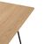 ΤΡΑΠΕΖΙ ΤΡΑΠΕΖΑΡΙΑΣ TRENK HM9614.01 MDF ΜΕ ΚΑΠΛΑΜΑ ΔΡΥΟΣ ΦΥΣΙΚΟ-ΜΑΥΡΟ ΜΕΤΑΛΛΟ 120x120x75Υεκ. - ΤΡΑΠΕΖΙΑ ΚΟΥΖΙΝΑΣ στο Milonadakis.gr