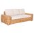 ΚΑΝΑΠΕΣ ΤΡΙΘΕΣΙΟΣ ΕΞ.ΧΩΡΟΥ TROPEL HM9808 ΞΥΛΟ MANGO-RATTAN ΦΥΣΙΚΟ-ΛΕΥΚΑ ΜΑΞΙΛΑΡΙΑ 216x88x85Υεκ - ΚΑΝΑΠΕΔΕΣ στο Milonadakis.gr