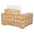 ΠΟΛΥΘΡΟΝΑ TROPEL HM9810 ΞΥΛΟ MANGO-RATTAN ΦΥΣΙΚΟ-ΛΕΥΚΑ ΜΑΞΙΛΑΡΙΑ 110x88x70-85Υεκ. - ΚΑΡΕΚΛΕΣ - ΠΟΛΥΘΡΟΝΕΣ στο Milonadakis.gr